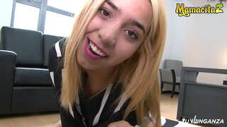 דיין נעקאָמע - משוגע הייס קאָלאָמביאַן אַריאַנאַ Fuentes פאַקס מיט פּעדראָ אויף קאַם געשלעכט