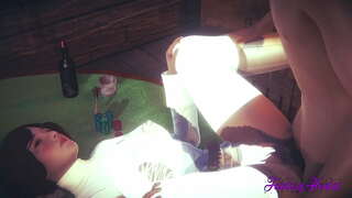 ���्टार वार्स 3 डी एनीमेशन - Leia में एक मधुशाला