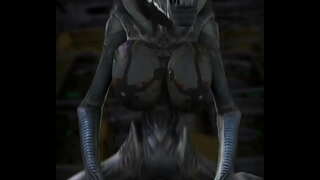 Alíens vs මානව