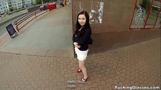 ���मबख्त चश्मा - वह चाहता था महसूस करने के लिए मेरे लंड के अंदर