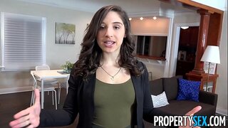PropertySex - طالب الملاعين الحمار الساخنة وكيل العقارات