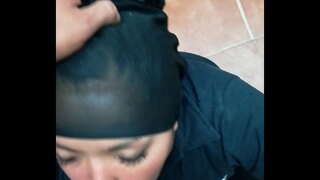 Swallow my cum and keeps sucking