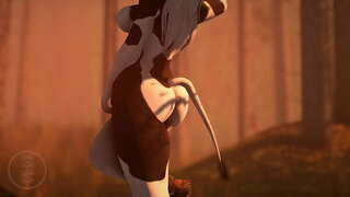 ���ොකු titted ගව පිස්සු හැදිලද හුරුබුහුටි මුවන්