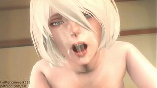 Daha bir tərtib yorha 2b Nier Automata mənim kliplər