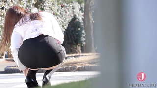 À�Groot Gat】Sy verlei lewdly met haar geklopte dye loer uit haar kousband gordel. [bunc 001]